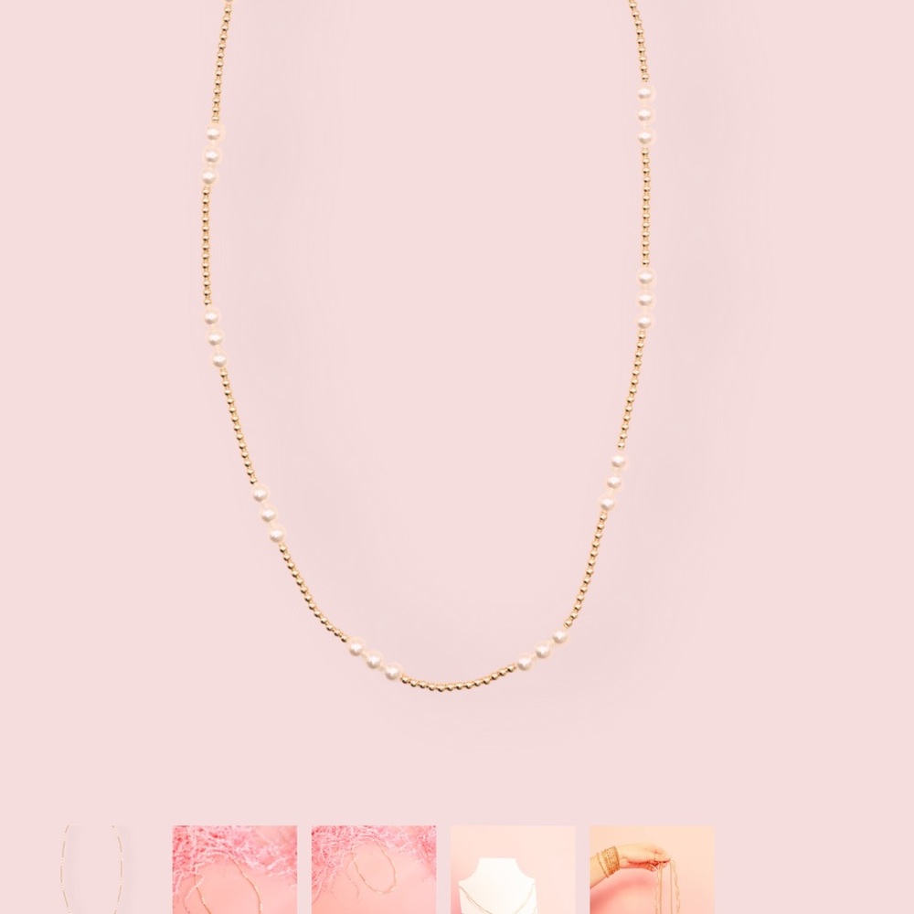 Beaded Blondes necklace